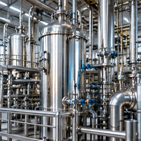 Columnas de destilación de acero inoxidable – alcohol industrial