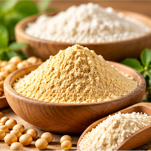 Harinas y polvos de proteína vegetal