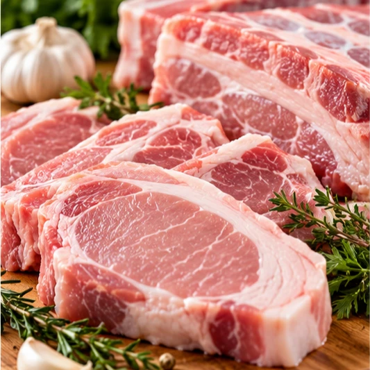 Chuletas y cortes de cerdo