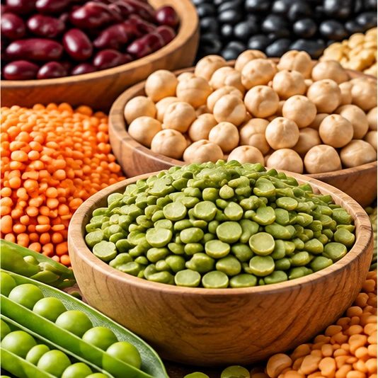 Porotos, lentejas, garbanzos y arvejas – legumbres